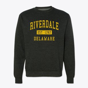 Riverdale Delaware Classic Established Crewneck Sweatshirt