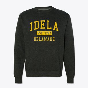 Idela Delaware Classic Established Crewneck Sweatshirt