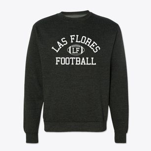 Las Flores High School Classic Football Crewneck Sweatshirt