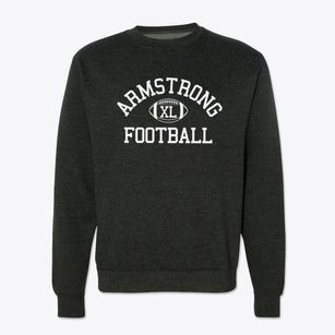 Armstrong Center School Classic Football Crewneck Sweatshirt
