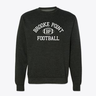 Brooke Point High School Classic Football Crewneck Sweatshirt