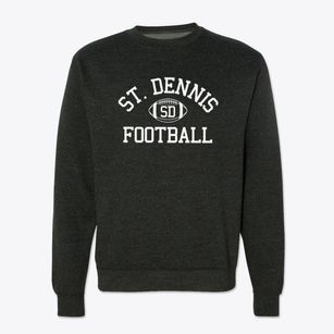Saint Dennis School Classic Football Crewneck Sweatshirt