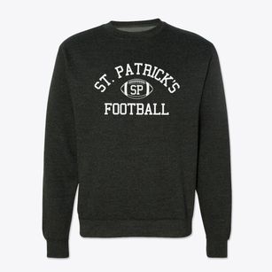 Saint Patrick's School Classic Football Crewneck Sweatshirt