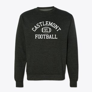 Castlemont High School Classic Football Crewneck Sweatshirt