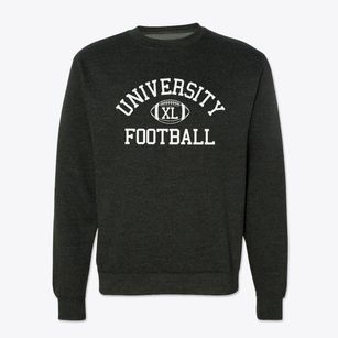 University High School Classic Football Crewneck Sweatshirt