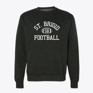 Saint Brigid School Classic Football Crewneck Sweatshirt