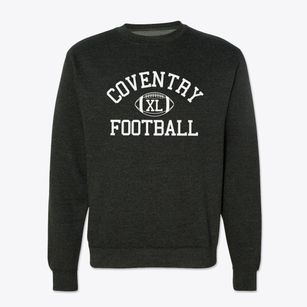 Coventry High School Classic Football Crewneck Sweatshirt