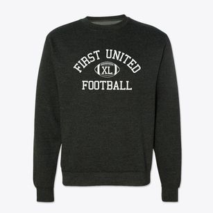 First United Methodist School Classic Football Crewneck Sweatshirt