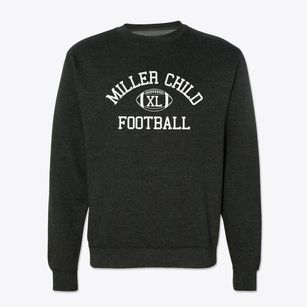 Miller Child Parent Center Classic Football Crewneck Sweatshirt