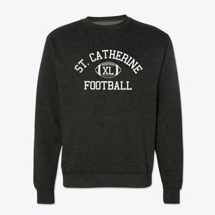 Saint Catherine Of Alexandria School Classic Football Crewneck Sweatshirt