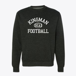 Kingman Academy Classic Football Crewneck Sweatshirt