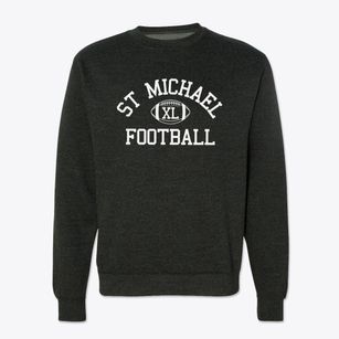 St Michael Parish Classic Football Crewneck Sweatshirt