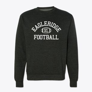 Eagleridge Enrichment Program Classic Football Crewneck Sweatshirt