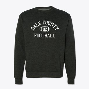 Dale County Christian School Classic Football Crewneck Sweatshirt