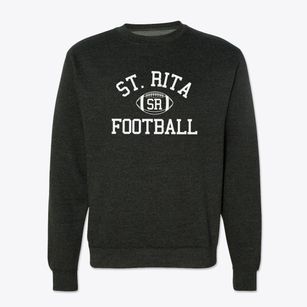 Saint Rita School Classic Football Crewneck Sweatshirt