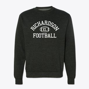 Richardson High School Classic Football Crewneck Sweatshirt