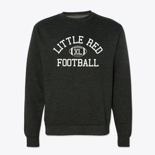 Little Red School House Classic Football Crewneck Sweatshirt