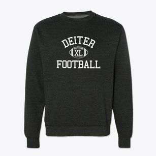 Deiter Center Classic Football Crewneck Sweatshirt