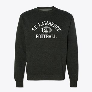 Saint Lawrence School Classic Football Crewneck Sweatshirt