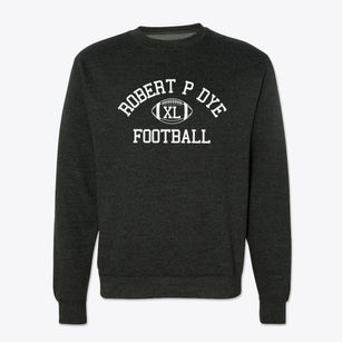 Robert P Dye Occupational & Technical Classic Football Crewneck Sweatshirt