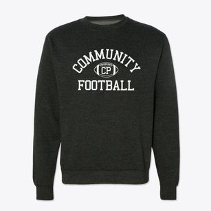Community Partners Charter High School Classic Football Crewneck Sweatshirt