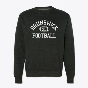 Brunswick Learning Center Classic Football Crewneck Sweatshirt