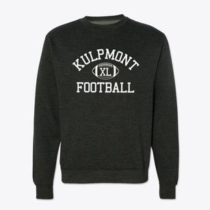 Kulpmont High School Classic Football Crewneck Sweatshirt