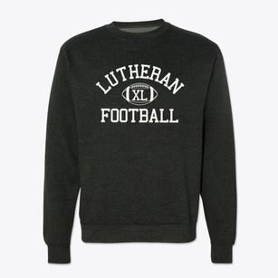 Lutheran School Classic Football Crewneck Sweatshirt