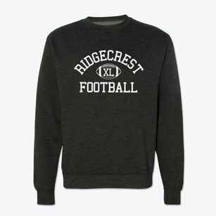 Ridgecrest Christian School Classic Football Crewneck Sweatshirt