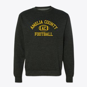 Amelia County High School Classic Football Crewneck Sweatshirt