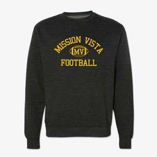 Mission Vista High School Classic Football Crewneck Sweatshirt