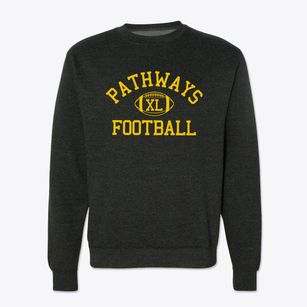 Pathways Community Classic Football Crewneck Sweatshirt