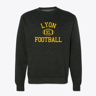 Lyon Primary School Classic Football Crewneck Sweatshirt