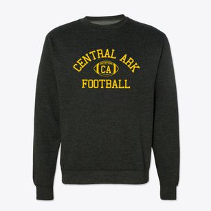 Central Ark Christian School Classic Football Crewneck Sweatshirt