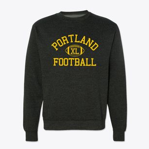 Portland High School Classic Football Crewneck Sweatshirt