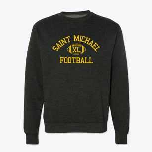The Saint Michael School Classic Football Crewneck Sweatshirt