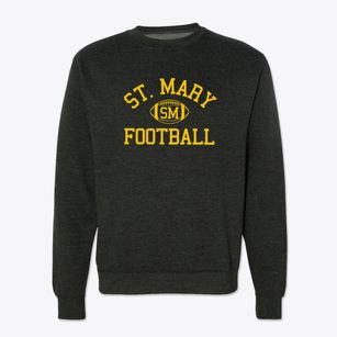 Saint Mary School Classic Football Crewneck Sweatshirt
