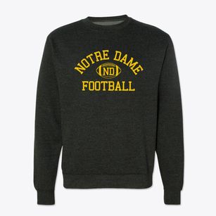 Notre Dame School Classic Football Crewneck Sweatshirt