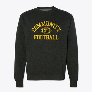 Community Baptist School Classic Football Crewneck Sweatshirt