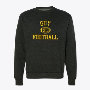 Guy School Classic Football Crewneck Sweatshirt