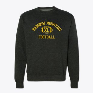 Rainbow Mountain Children's School Classic Football Crewneck Sweatshirt