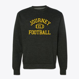Journey School Classic Football Crewneck Sweatshirt