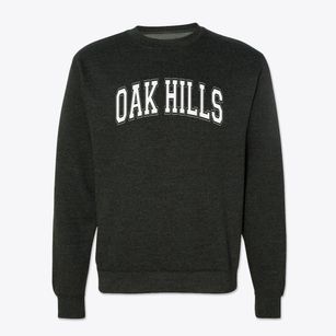 Oak Hills Junior High School Varsity Arch Crewneck Sweatshirt