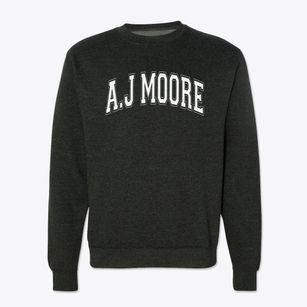A.j Moore High Varsity Arch Crewneck Sweatshirt