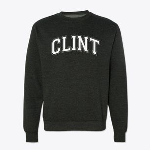 Clint High School Varsity Arch Crewneck Sweatshirt