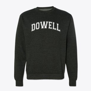 Dowell J Howard Center Varsity Arch Crewneck Sweatshirt