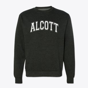 Louisa May Alcott Elementary School Varsity Arch Crewneck Sweatshirt