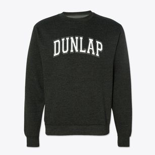 Dunlap Elementary School Varsity Arch Crewneck Sweatshirt
