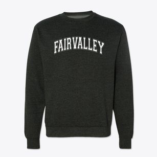 Fairvalley High School Varsity Arch Crewneck Sweatshirt