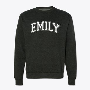 Emily Ticasuk Brown Elementary School Varsity Arch Crewneck Sweatshirt